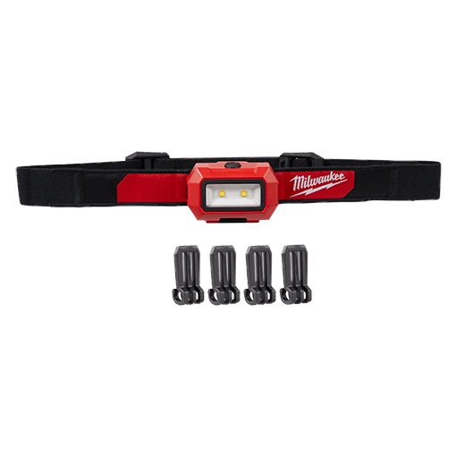 Milwaukee 2103 350 Lumens TRUEVIEW LED Alkaline Flood Headlamp – IP54