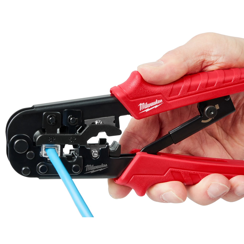 Milwaukee 48-22-8101 Twisted Pair Install Kit Punchdown Crimper Stripper UTP