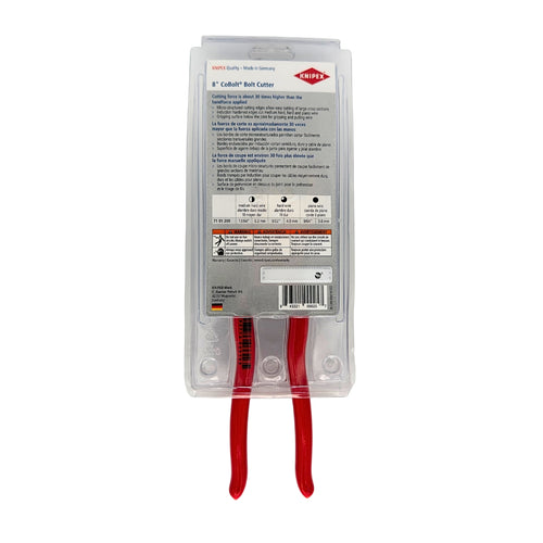 KNIPEX 7101200SBA CoBolt® 8-Inch High-Leverage Compact Bolt Cutter
