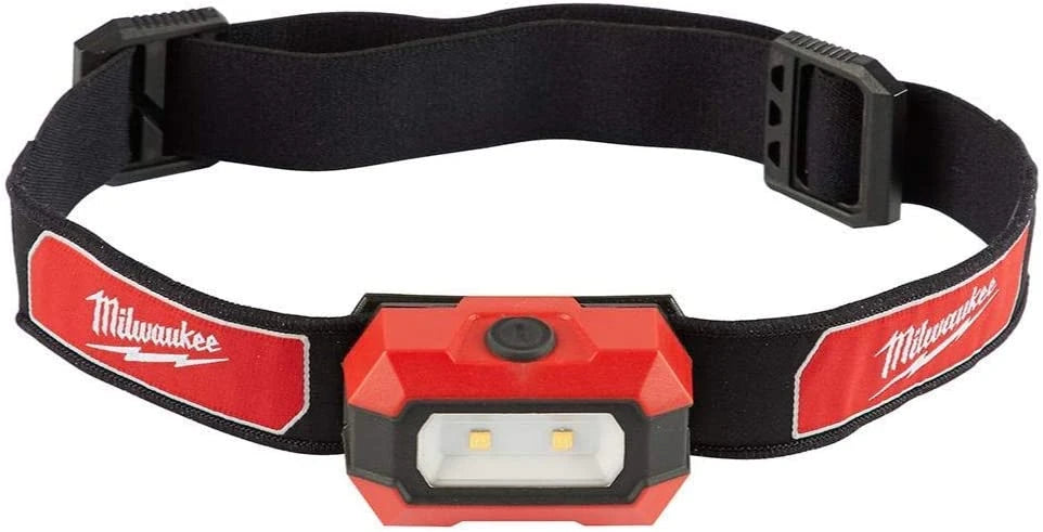 Milwaukee 2103 350 Lumens TRUEVIEW LED Alkaline Flood Headlamp – IP54