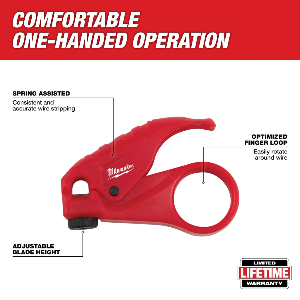 Milwaukee 48-22-8101 Twisted Pair Install Kit Punchdown Crimper Stripper UTP