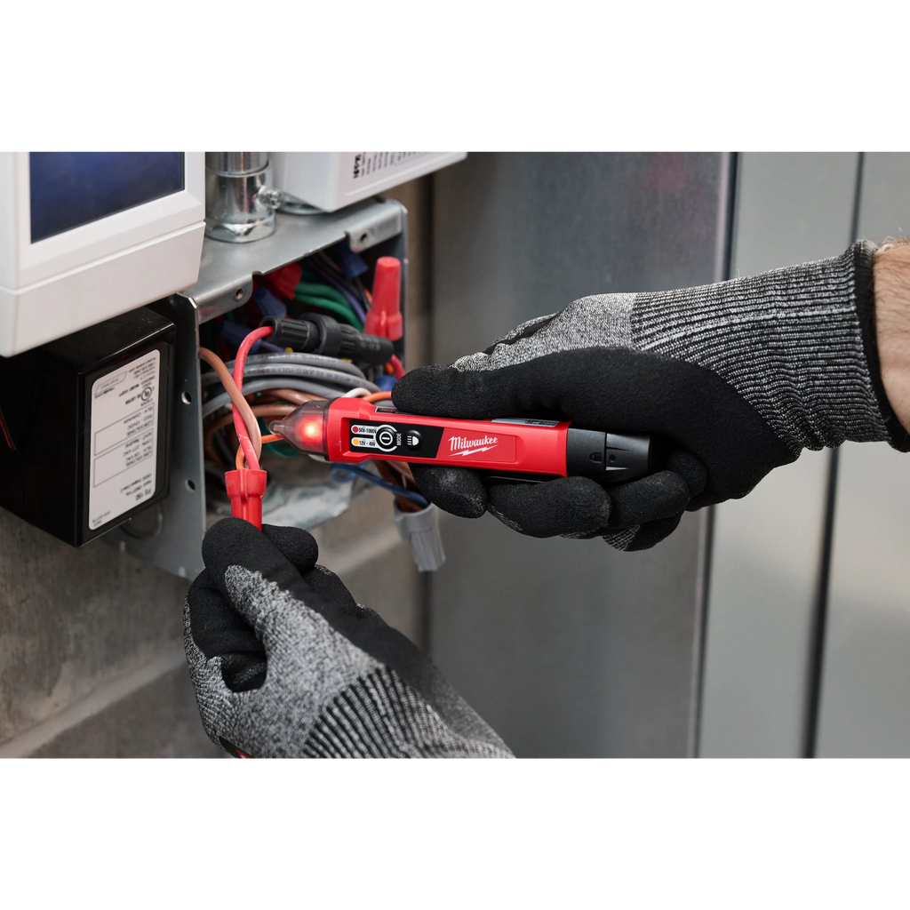 Milwaukee 3203-20 Dual Range Non-Contact Voltage Detector LED CAT IV 1000V