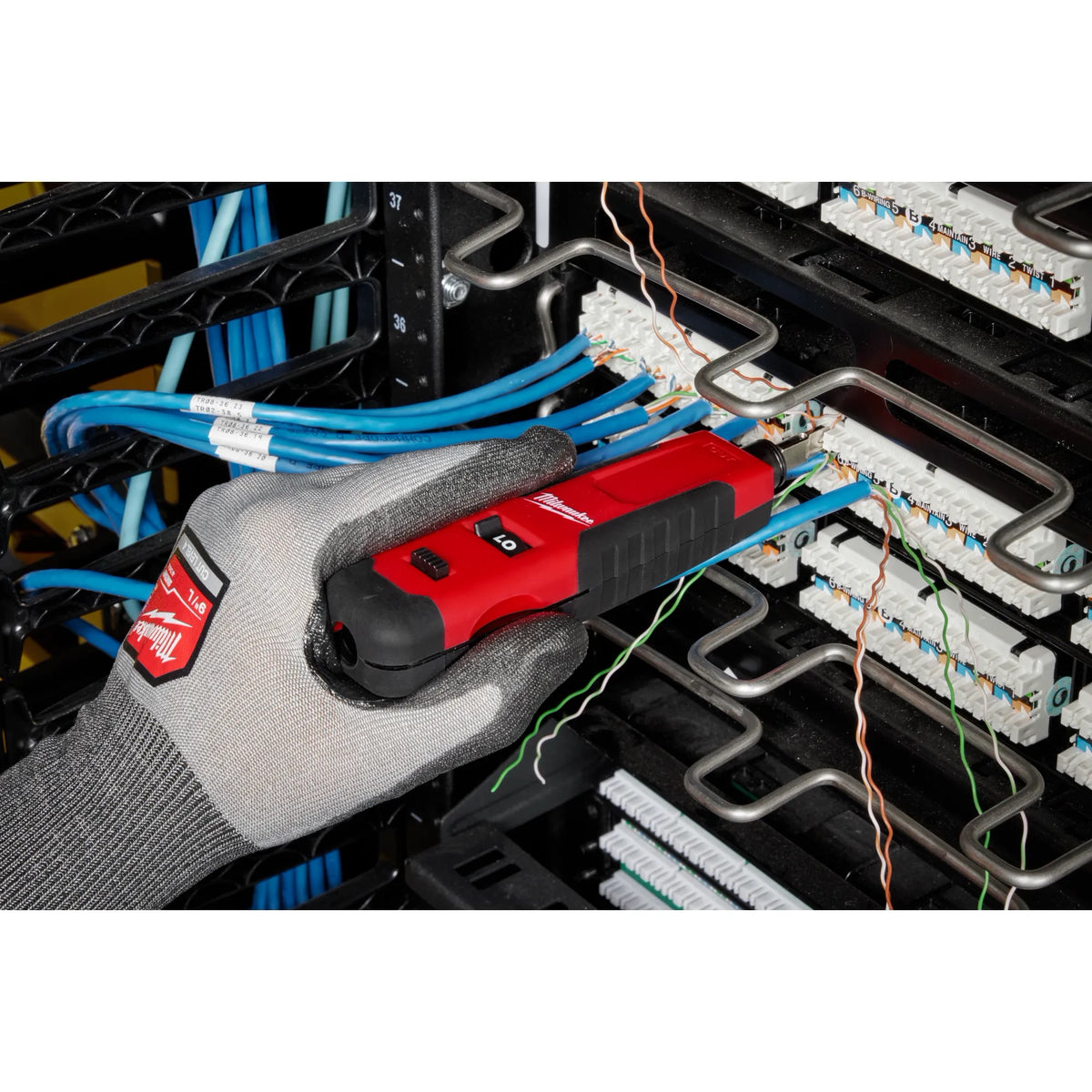 Milwaukee 48-22-8101 Twisted Pair Install Kit Punchdown Crimper Stripper UTP